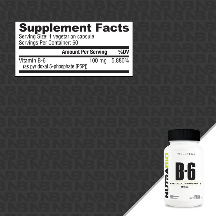 Nutrabio Vitamin B-6 PSP