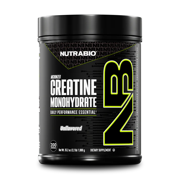 Nutrabio Micronized Creatine Monohydrate (60 Servings)