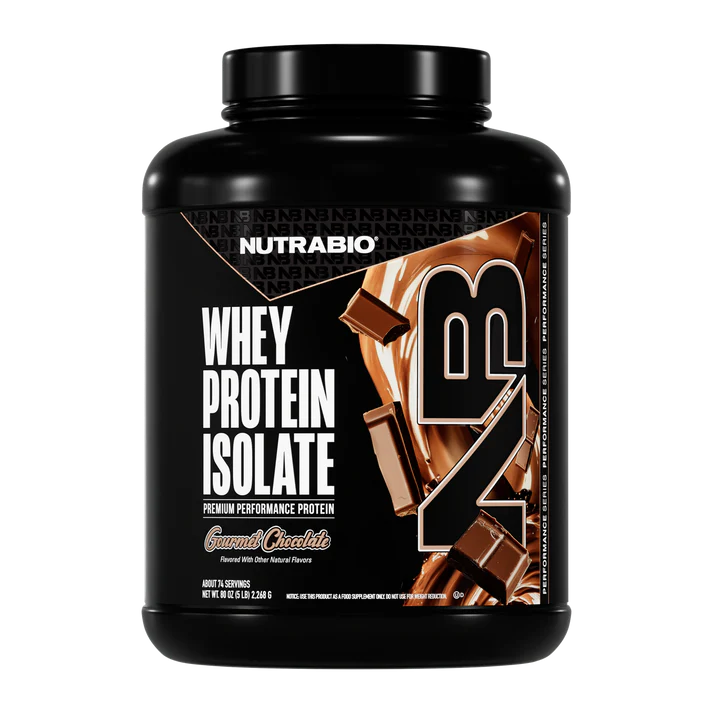 NutraBio Whey Isolate Protein 5LB