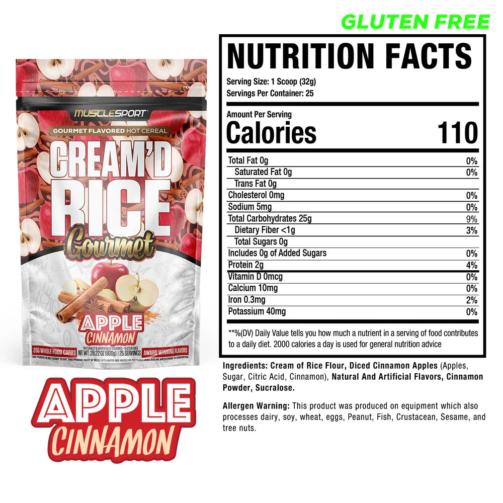 Musclesport Cream'd Rice Gourmet