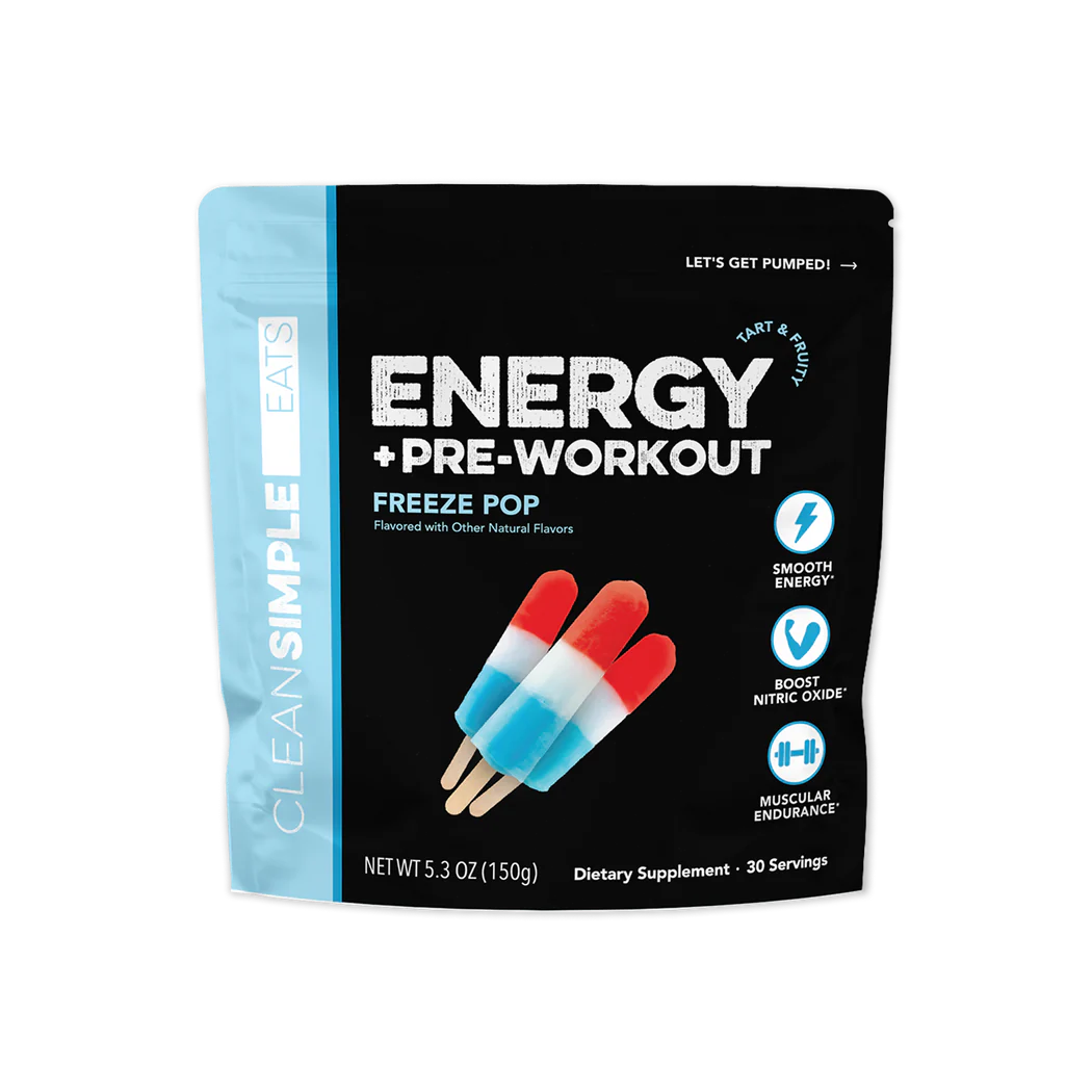 Clean Simple Eats Energy + Pre-Workout