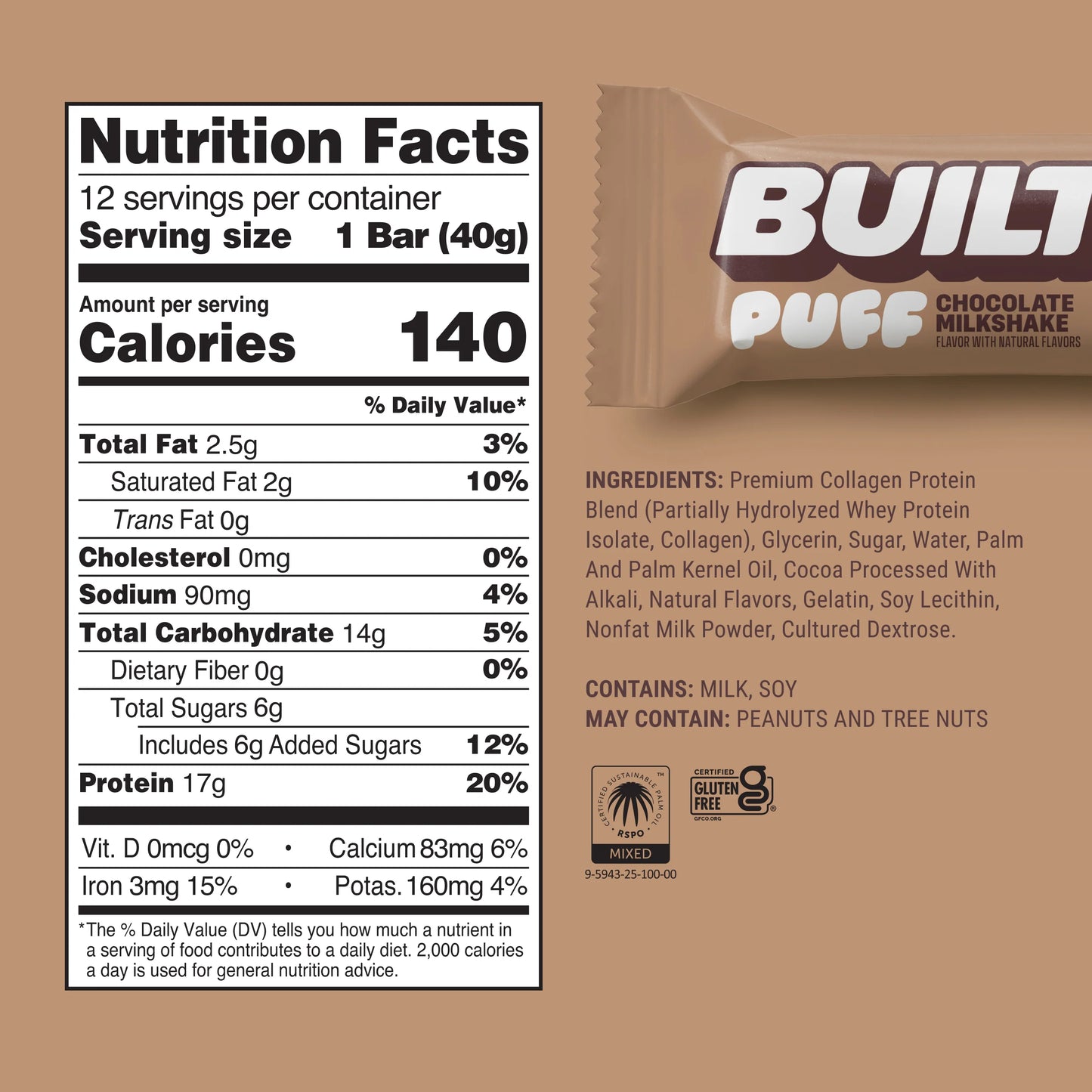 Built Puff Protein Bar