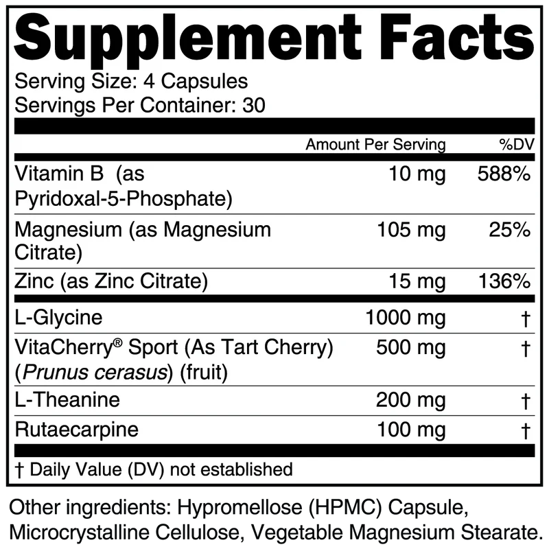 Transparent Labs Sleep & Recover - Melatonin Free
