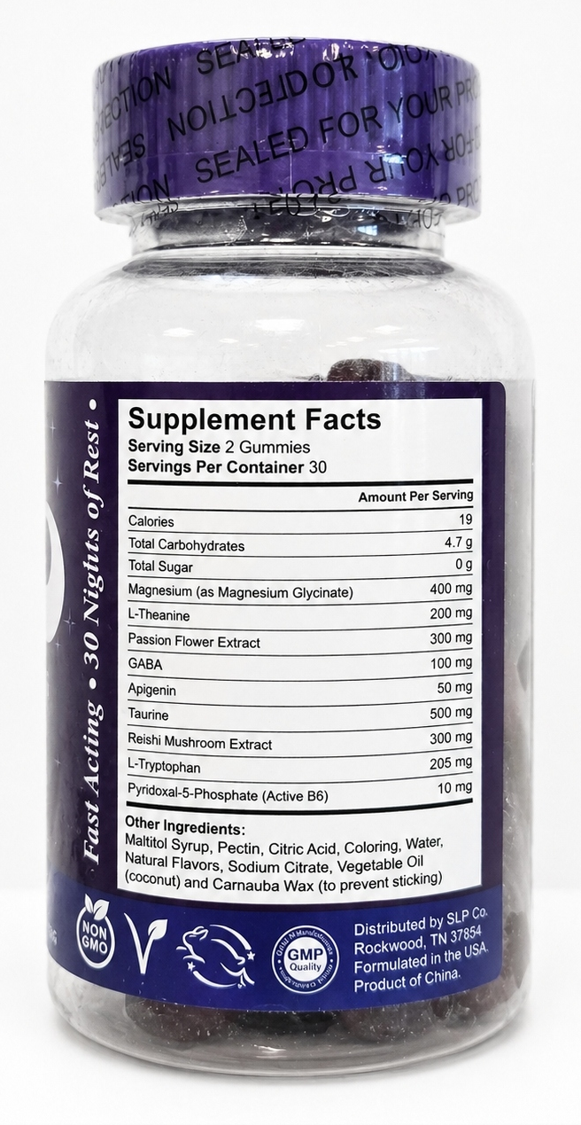 SLP Co. Deep Sleep Gummies