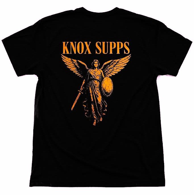 Knox Supps Orange Archangel tee
