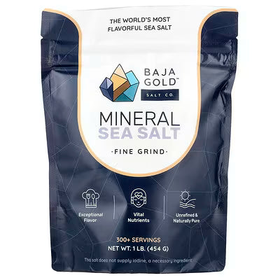 Baja Gold Salt Co. Mineral Sea Salt