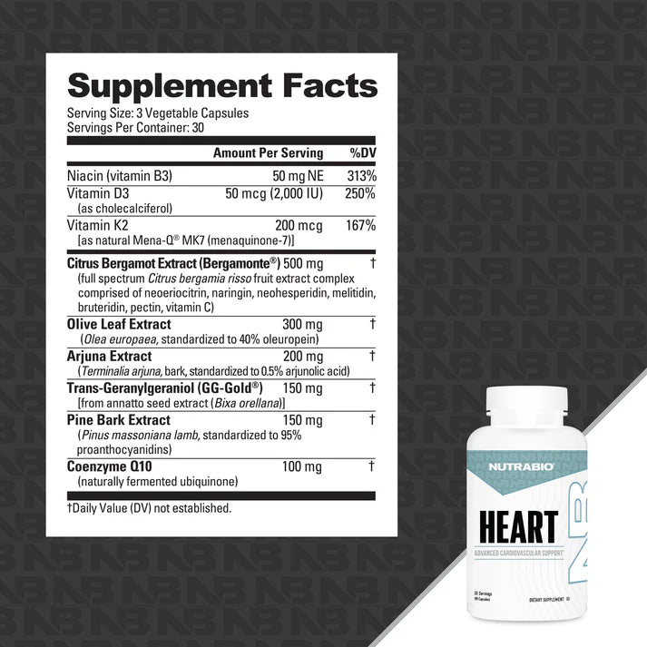 NutraBio Heart