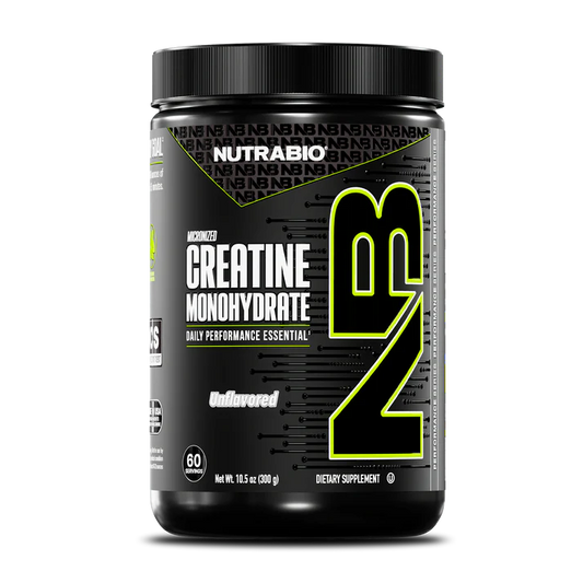 Nutrabio Micronized Creatine Monohydrate (60 Servings)