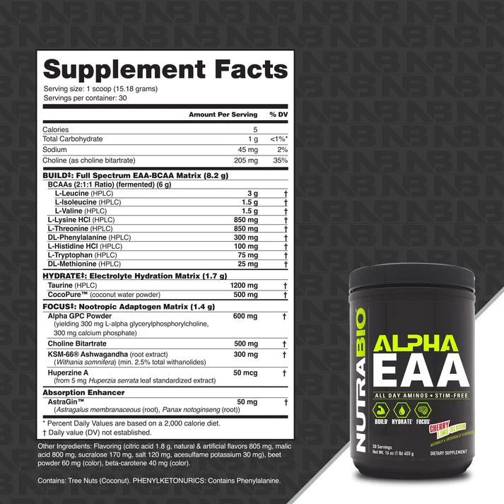 Nutrabio Alpha EAA