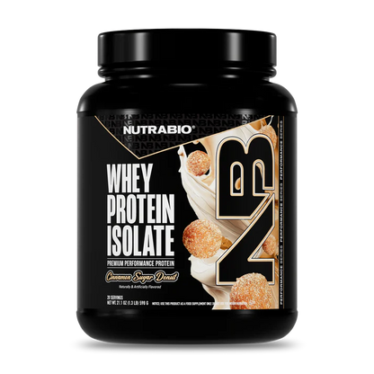 NutraBio Whey Protein Isolate Powder