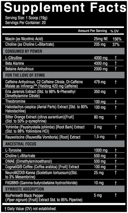 NutriFitt Symbiote Pre-Wrkout