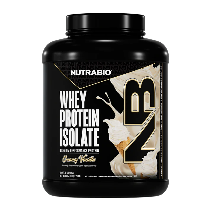 NutraBio Whey Isolate Protein 5LB
