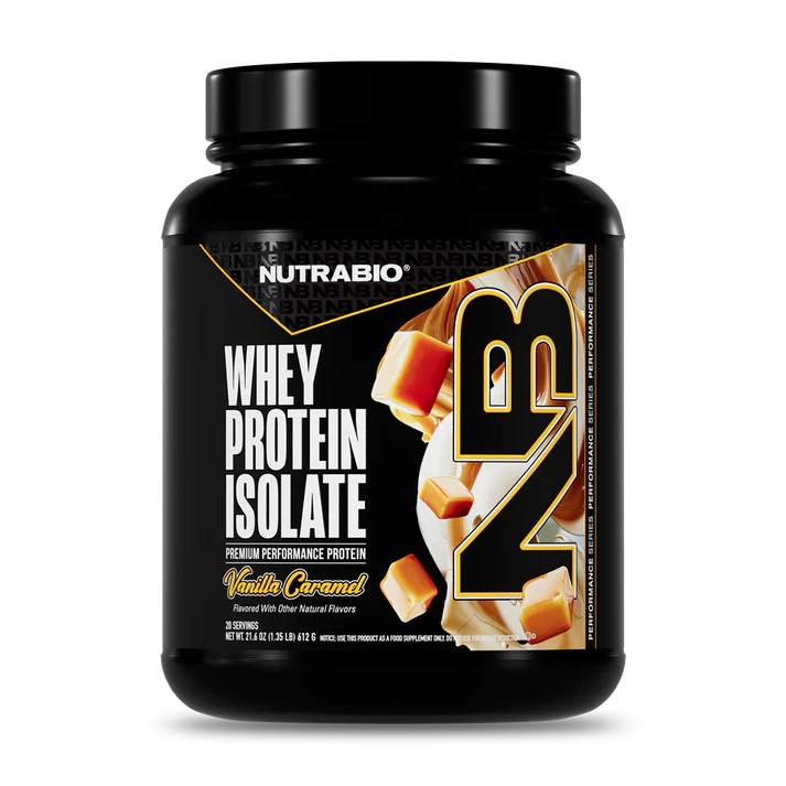 NutraBio Whey Protein Isolate Powder