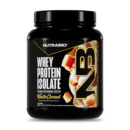NutraBio Whey Protein Isolate Powder