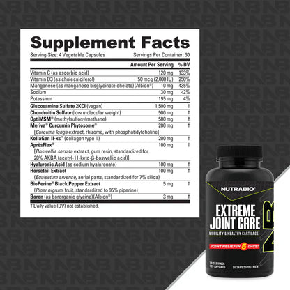 Nutrabio Extreme Joint Care