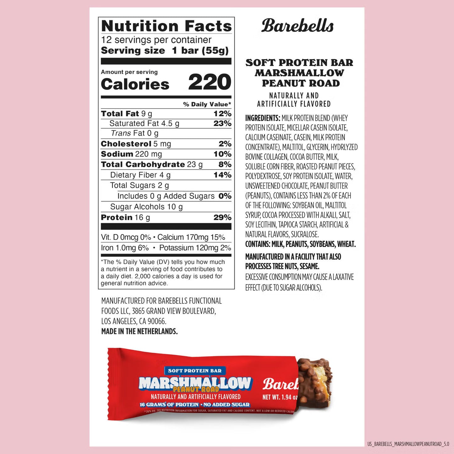 Barebells Soft Protein Bar