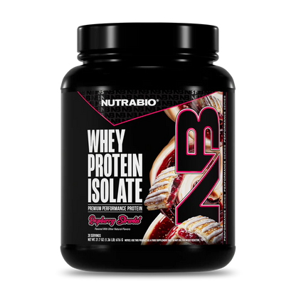 NutraBio Whey Protein Isolate Powder