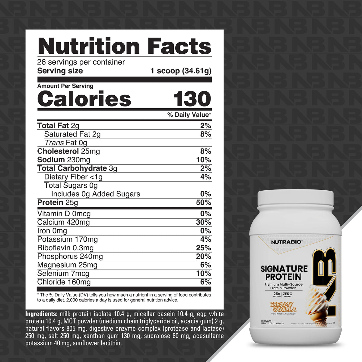 Nutrabio Signature Protein