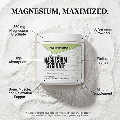 Nutrabio Magnesium Glycinate powder