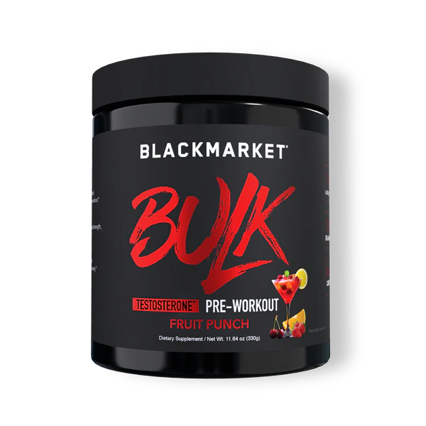 BlackMarket Labs Bulk Testosterone Pre-workout