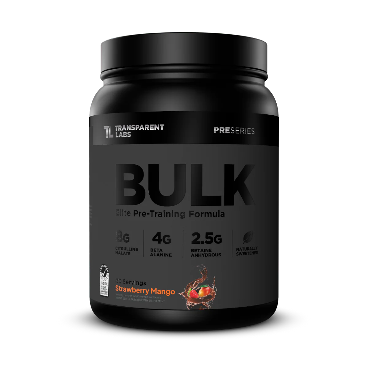 Transparent Labs Bulk Black