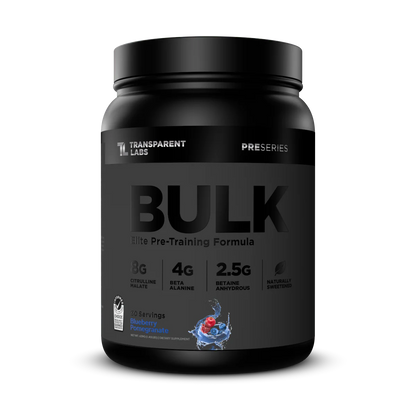 Transparent Labs Bulk Black