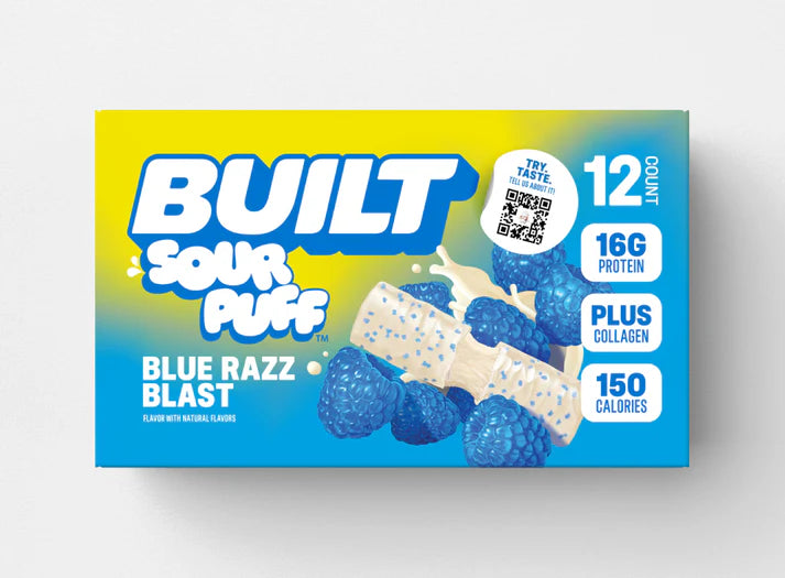 Built Puff Sour Protein Bar