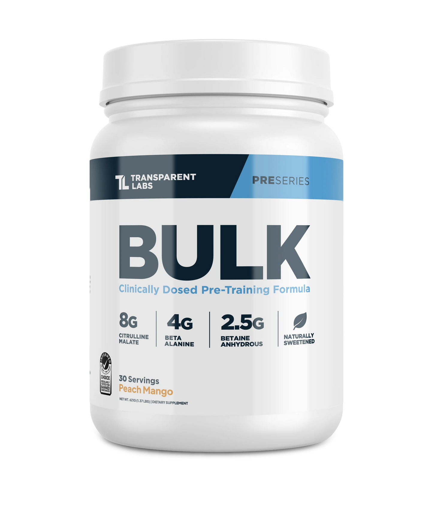 Transparent Labs Bulk