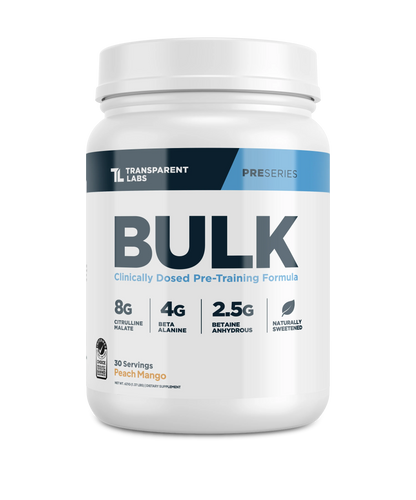 Transparent Labs Bulk