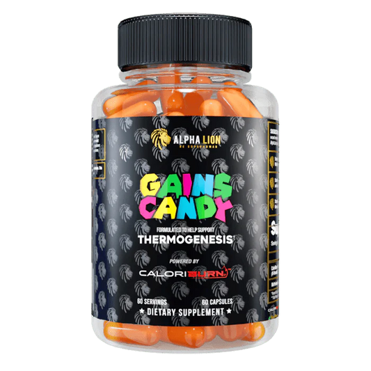 Alpha Lion Gains Candy CaloriBurn
