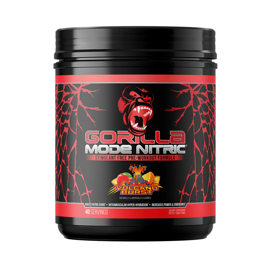 Gorilla Mode Nitric stimulant Free Pre-Workout