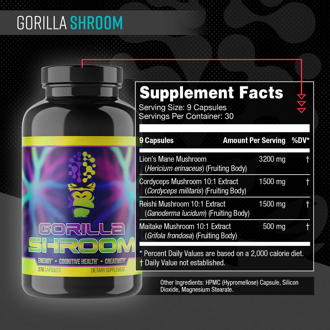 Gorilla Mind Gorilla Shroom