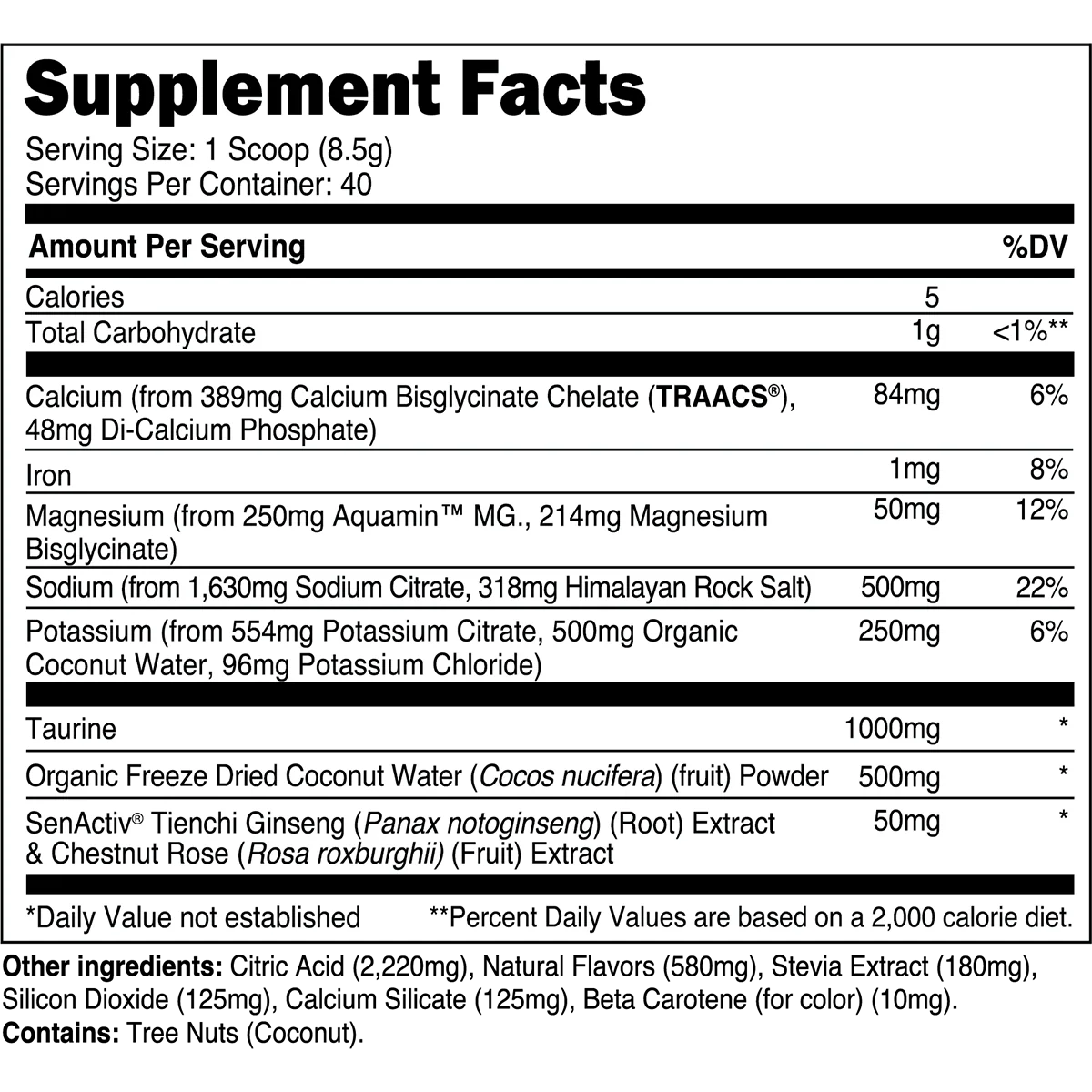 Transparent Labs Hydrate