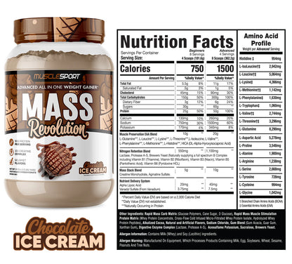 Musclesport Mass Revolution Mass Gainer
