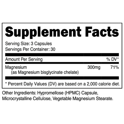 Transparent Labs Magnesium Bisglycinate
