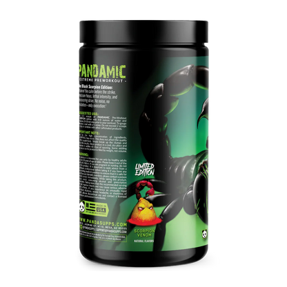 PANDAMIC - Limited Edition Extreme Pre-Workout (SCORPION VENOM)