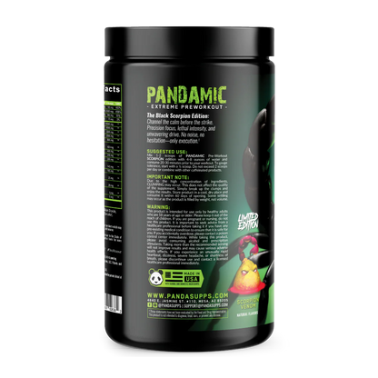 PANDAMIC - Limited Edition Extreme Pre-Workout (SCORPION VENOM)
