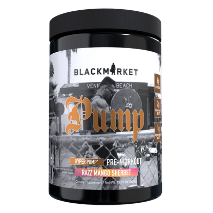 BLACKMARKET Pump Stim-Free Pre-workout