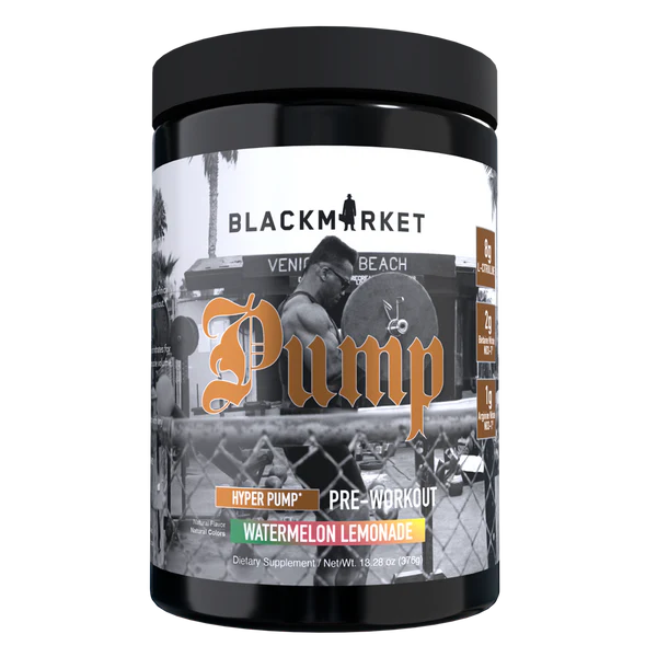 BLACKMARKET Pump Stim-Free Pre-workout