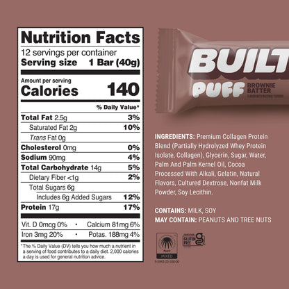 Built Puff Protein Bar