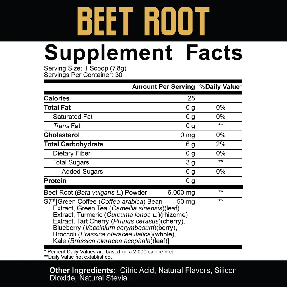 5% Nutrition Beet Root powder