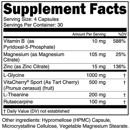 Transparent Labs Sleep & Recover - Melatonin Free