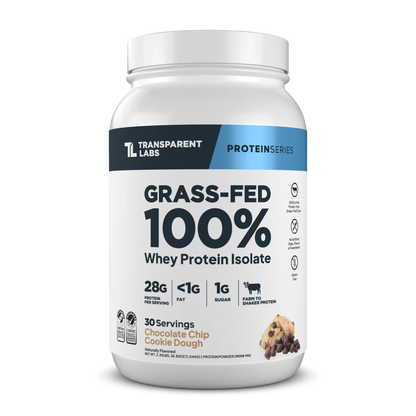 Transparent Labs 100% Grass-Fed Whey Isolate Protein