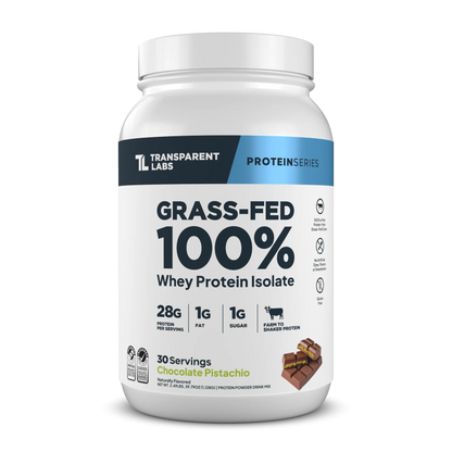 Transparent Labs 100% Grass-Fed Whey Isolate Protein