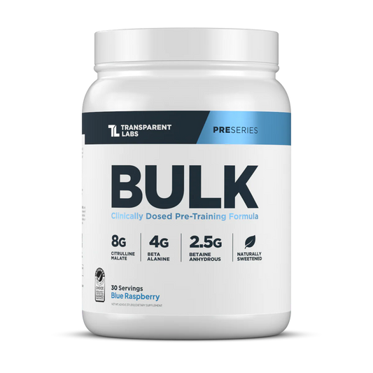 Transparent Labs Bulk