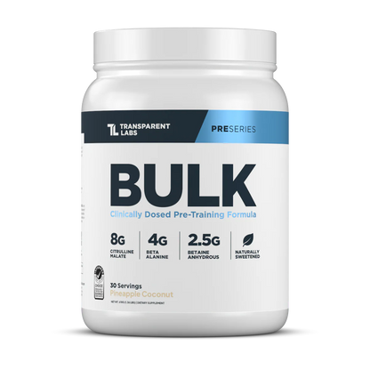 Transparent Labs Bulk