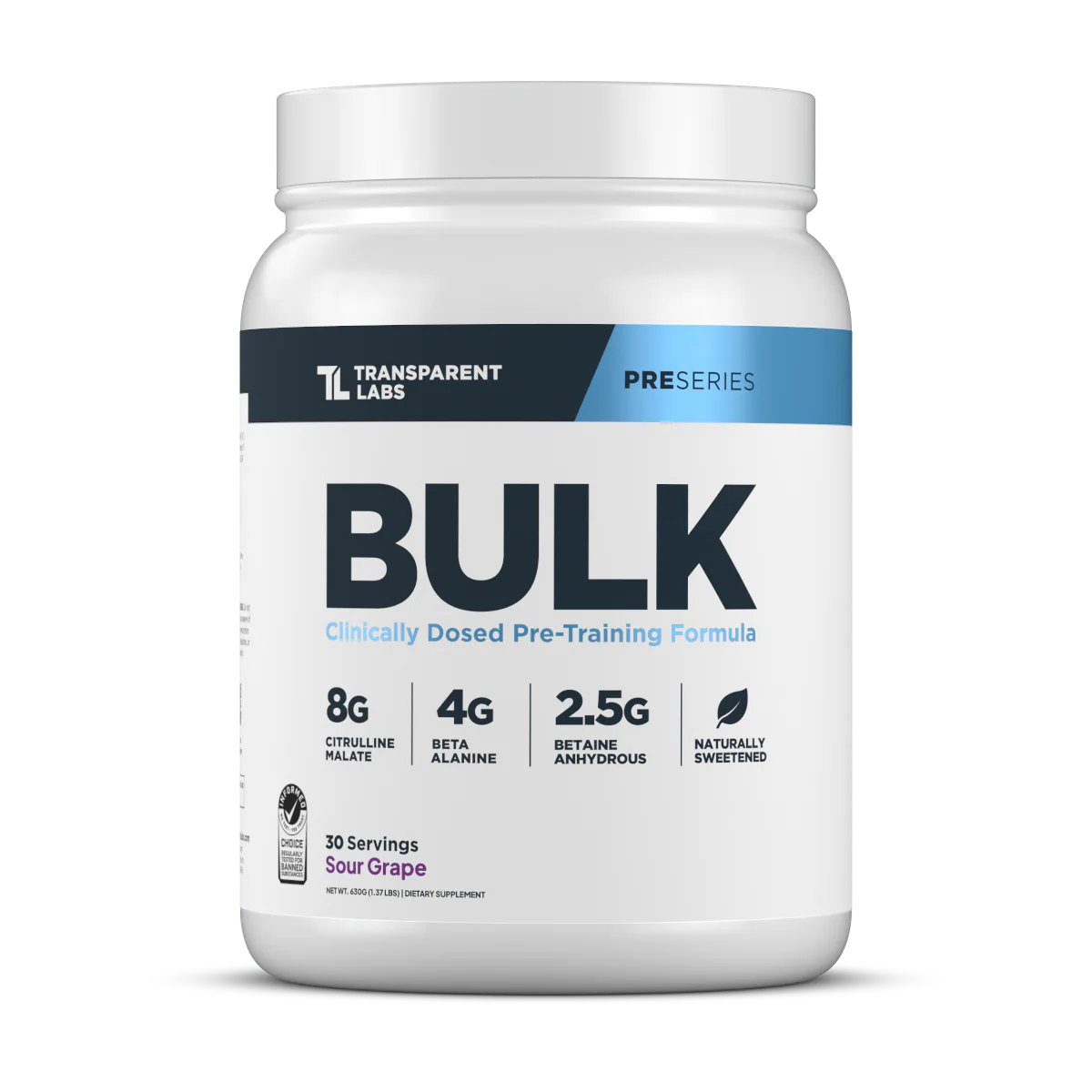 Transparent Labs Bulk
