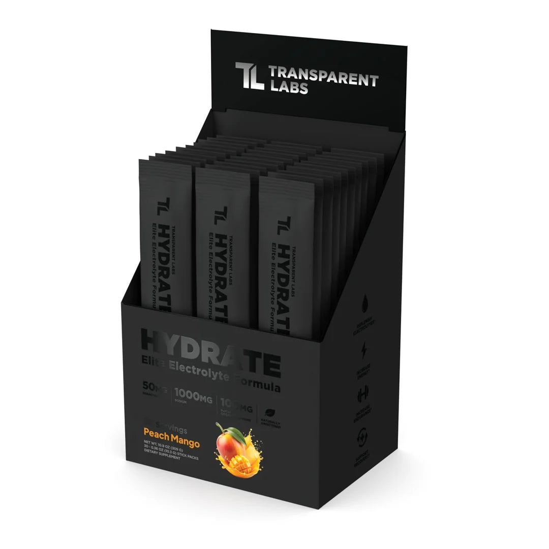 Transparent Labs Hydrate Black