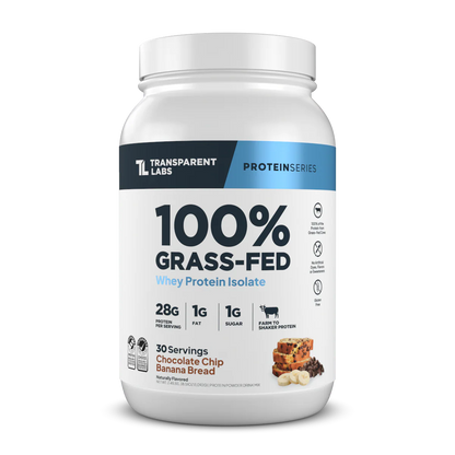 Transparent Labs 100% Grass-Fed Whey Isolate Protein