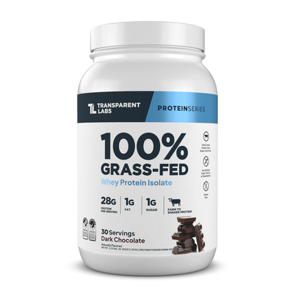 Transparent Labs 100% Grass-Fed Whey Isolate Protein